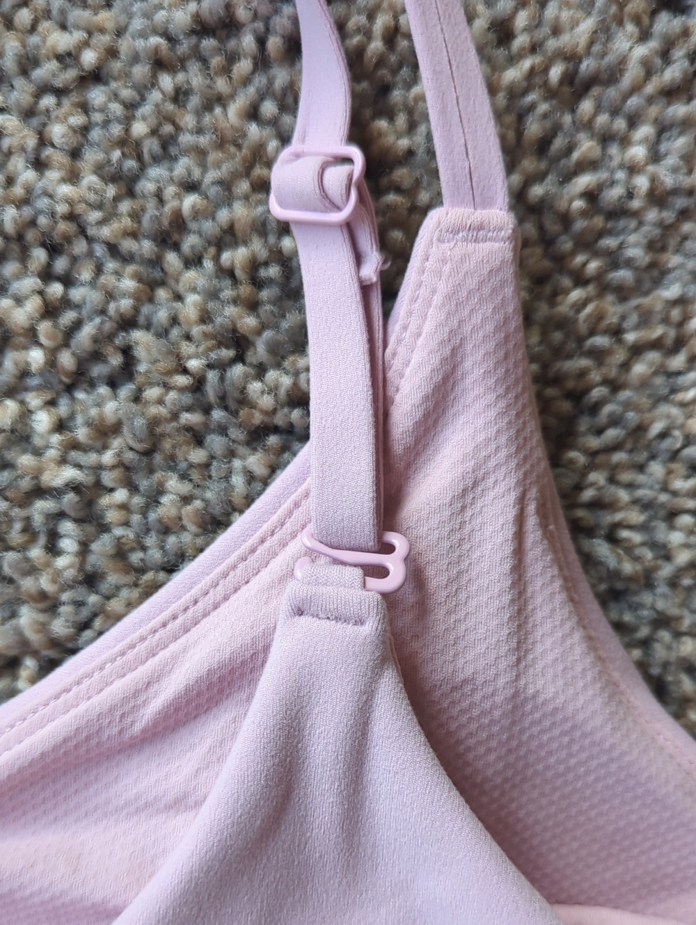 Athleta Elation Hybrid Midi Dress - Blush Pink S - Picture 5 of 6
